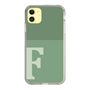 Slim Protection Case［ Original - initial two tone - F green ］