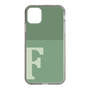 Slim Protection Case［ Original - initial two tone - F green ］