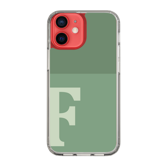 Slim Protection Case［ Original - initial two tone - F green ］