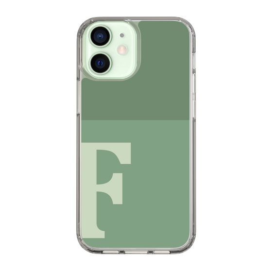 Slim Protection Case［ Original - initial two tone - F green ］