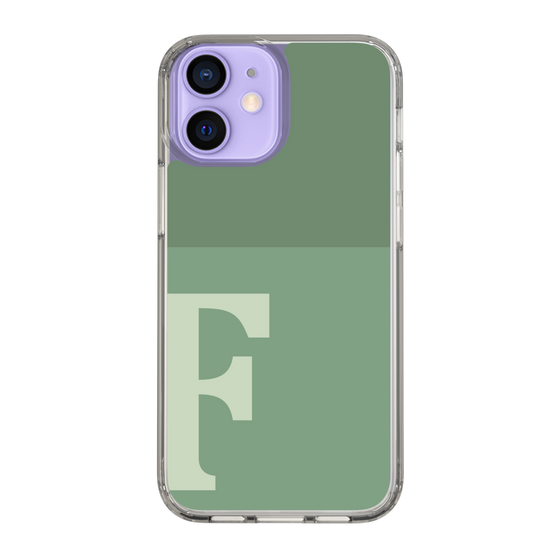 Slim Protection Case［ Original - initial two tone - F green ］