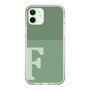 Slim Protection Case［ Original - initial two tone - F green ］