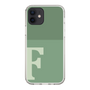 Slim Protection Case［ Original - initial two tone - F green ］