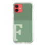 Slim Protection Case［ Original - initial two tone - F green ］