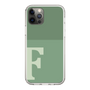 Slim Protection Case［ Original - initial two tone - F green ］