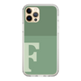 Slim Protection Case［ Original - initial two tone - F green ］