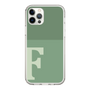 Slim Protection Case［ Original - initial two tone - F green ］