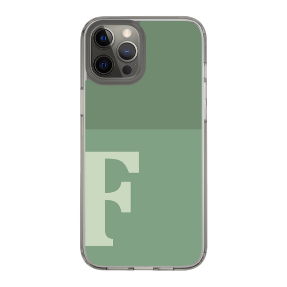 Slim Protection Case［ Original - initial two tone - F green ］
