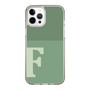 Slim Protection Case［ Original - initial two tone - F green ］