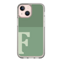 Slim Protection Case［ Original - initial two tone - F green ］