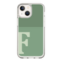 Slim Protection Case［ Original - initial two tone - F green ］