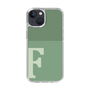 Slim Protection Case［ Original - initial two tone - F green ］