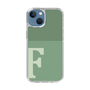 Slim Protection Case［ Original - initial two tone - F green ］