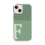 Slim Protection Case［ Original - initial two tone - F green ］