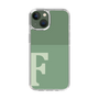 Slim Protection Case［ Original - initial two tone - F green ］