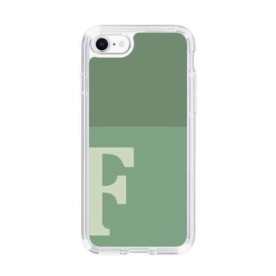 Slim Protection Case［ Original - initial two tone - F green ］