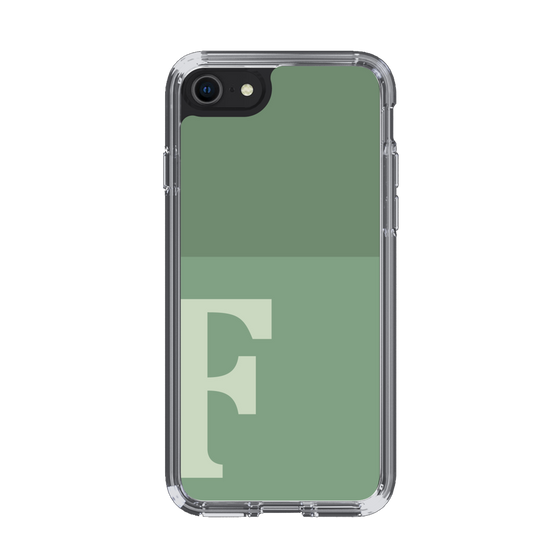 Slim Protection Case［ Original - initial two tone - F green ］