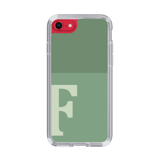 Slim Protection Case［ Original - initial two tone - F green ］