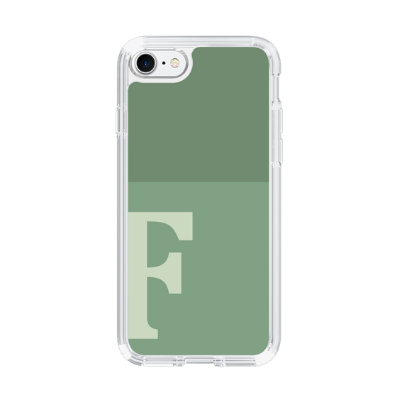 Slim Protection Case［ Original - initial two tone - F green ］