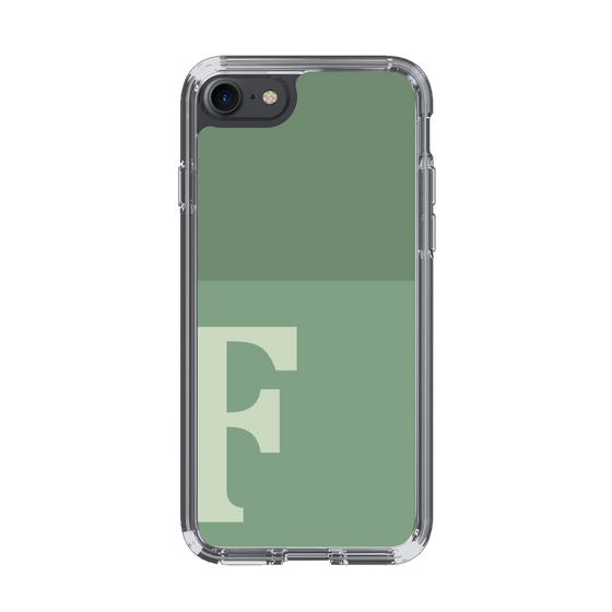 Slim Protection Case［ Original - initial two tone - F green ］