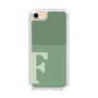 Slim Protection Case［ Original - initial two tone - F green ］