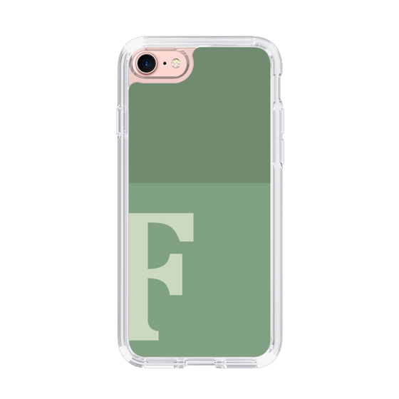 Slim Protection Case［ Original - initial two tone - F green ］
