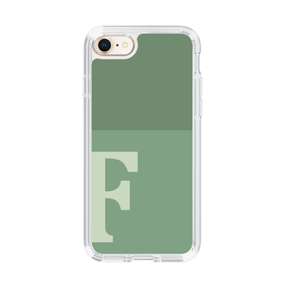 Slim Protection Case［ Original - initial two tone - F green ］