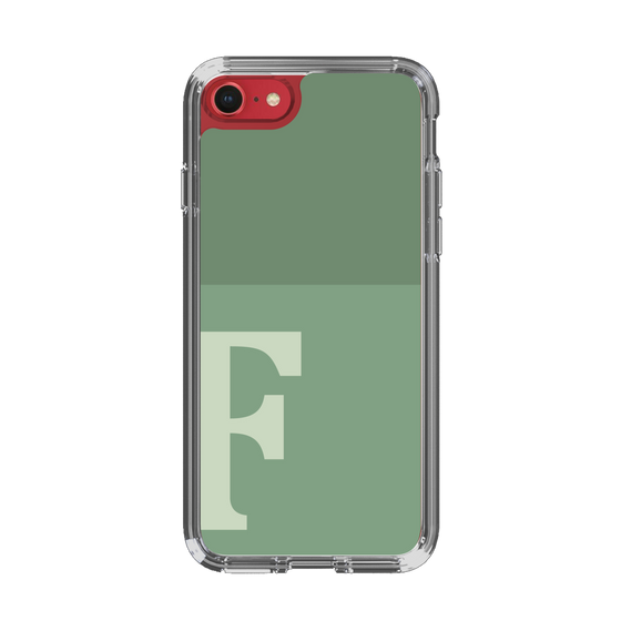 Slim Protection Case［ Original - initial two tone - F green ］