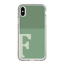 Slim Protection Case［ Original - initial two tone - F green ］