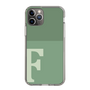 Slim Protection Case［ Original - initial two tone - F green ］