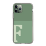 Slim Protection Case［ Original - initial two tone - F green ］