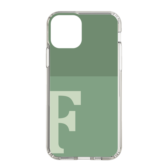 Slim Protection Case［ Original - initial two tone - F green ］