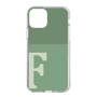 Slim Protection Case［ Original - initial two tone - F green ］