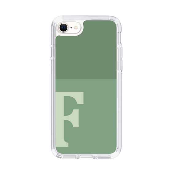 Slim Protection Case［ Original - initial two tone - F green ］