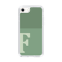 Slim Protection Case［ Original - initial two tone - F green ］