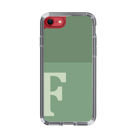 Slim Protection Case［ Original - initial two tone - F green ］