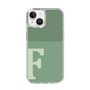 Slim Protection Case［ Original - initial two tone - F green ］
