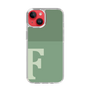Slim Protection Case［ Original - initial two tone - F green ］