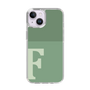 Slim Protection Case［ Original - initial two tone - F green ］