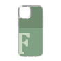 Slim Protection Case［ Original - initial two tone - F green ］