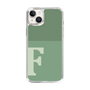 Slim Protection Case［ Original - initial two tone - F green ］