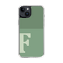 Slim Protection Case［ Original - initial two tone - F green ］
