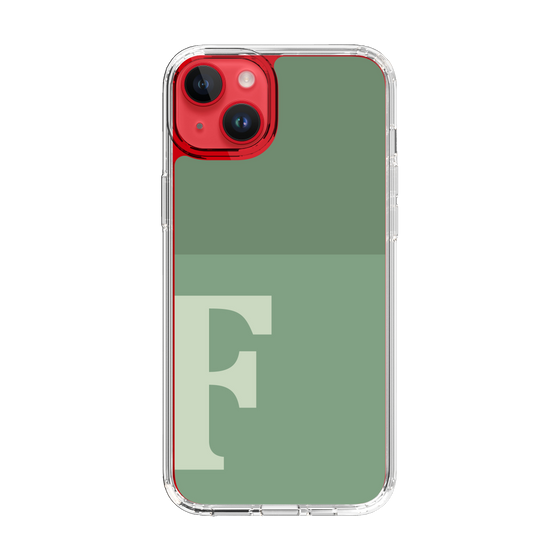 Slim Protection Case［ Original - initial two tone - F green ］