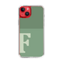Slim Protection Case［ Original - initial two tone - F green ］