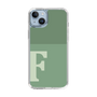 Slim Protection Case［ Original - initial two tone - F green ］