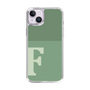 Slim Protection Case［ Original - initial two tone - F green ］
