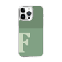 Slim Protection Case［ Original - initial two tone - F green ］