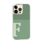 Slim Protection Case［ Original - initial two tone - F green ］