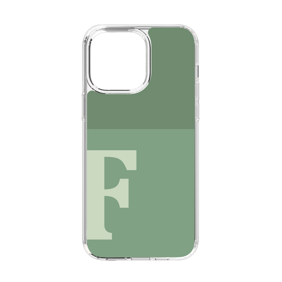 Slim Protection Case［ Original - initial two tone - F green ］