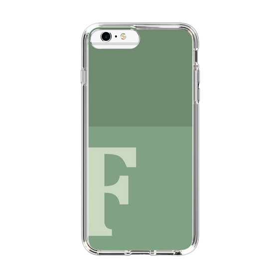 Slim Protection Case［ Original - initial two tone - F green ］